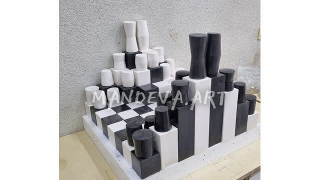 Chess - porcelain